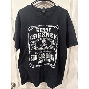 Kenny Chesney x Zac Brown Band Sun Goes Down 2024 Tour Band Tee Country Music
